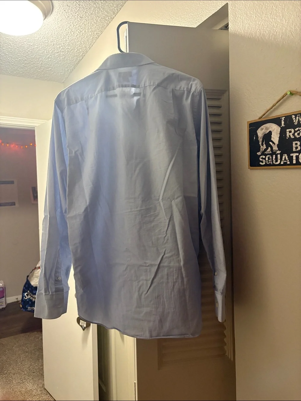 J. Crew Light Blue Men's Dress Shirt - Button Front